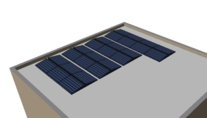 unterkonstruktion flachdach 10kwp ost west (20 module) (kopie)